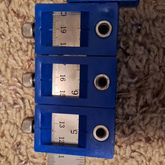 Cabinet hardware adjustable ponch locator guide - Picture 2 of 2